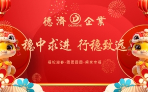 德济企业年会丨稳中求进  行稳致远
